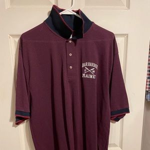 Bar Harbor Maine polo NWOT XL